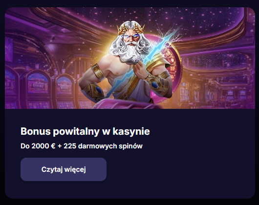 Bonus powitalny w kasynie Bonus powitalny w kasynie